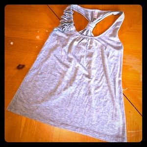 Racerback with detail